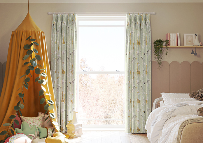 Wild Thing, Sage - Made to Measure Curtains - Image 3